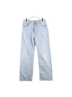 Louis Vuitton Tyler the Creator Monogram Denim Pants Jeans 30